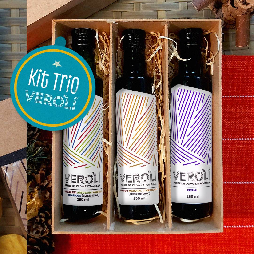 Caixa de Presente com Kit Trio